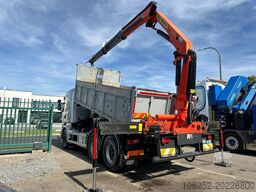 Scania R520 6x4 TIPPER + CRANE PALFINGER PK 15002 A - ...