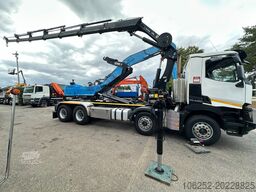 Renault C460 8x4 + (19m!) KRAN HIAB 288 E-6 HIDUO - RAD...