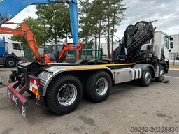 Renault C460 8x4 HOOKLIFT + (19m!) CRANE HIAB 288 E-6 H...