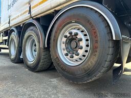 Scania P410 8x4 TRIDEM PRITSCHE PLANE + KRAN HIAB 244 ...
