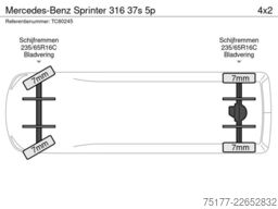 Mercedes-Benz Sprinter 316 37s 5p