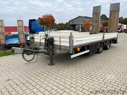 HUMBAUR HBTZ Tandem Tieflader Baumaschinentransport Ramp
