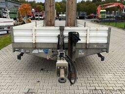 HUMBAUR HBTZ Tandem Tieflader Baumaschinentransport Ramp