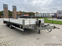 HUMBAUR HBTZ Tandem Tieflader Baumaschinentransport Ramp