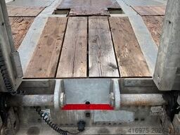 HUMBAUR HBTZ Tandem Tieflader Baumaschinentransport Ramp