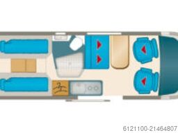 Karmann Mobil Davis 600 Autark-Paket, TV, Alarm