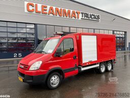 Iveco Daily 40C18 + Veldhuizen oplegger ROM Hogedruki...