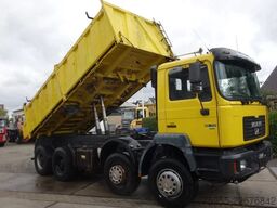 MAN 35.414 8X4 MEILLERKIPPER,MANUAL FEULPOMP,INTARDER