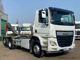 DAF CF 440 Euro 6, 6x2 , Hook, Moving axel, Lift axel