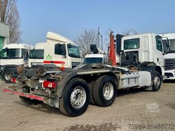 DAF CF 440 Euro 6, 6x2 , Hook, Moving axel, Lift axel