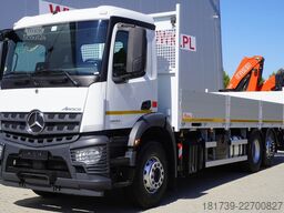 Mercedes-Benz Arocs 2536 6x2 / 200 tho.km / Fassi F195