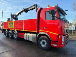 Volvo FH 420 8x4 TRIDEM PRITSCHE + KRAN HIAB ROLLER 1...