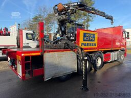 Volvo FH 420 8x4 TRIDEM PRITSCHE + KRAN HIAB ROLLER 1...