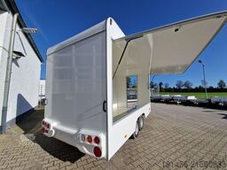 trailershop Aero Retro Verkaufsanhänger Leerwagen für diy Ausbau 420x200x230cm sofort