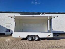 trailershop Aero Retro Verkaufsanhänger Leerwagen für diy Ausbau 420x200x230cm sofort
