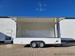 trailershop Aero Retro Verkaufsanhänger Leerwagen für diy Ausbau 420x200x230cm sofort