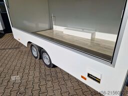 trailershop Aero Retro Verkaufsanhänger Leerwagen für diy Ausbau 420x200x230cm sofort