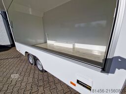 trailershop Aero Retro Verkaufsanhänger Leerwagen für diy Ausbau 420x200x230cm sofort