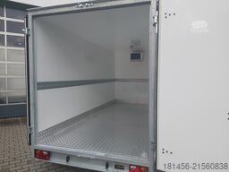 trailershop sale Lebensmitel Kühlanhänger mit Seitentür Innen 420x180x200cm