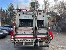 Mercedes-Benz Actros 2543 6x2 2-chamber compactor truck w/ JOAB