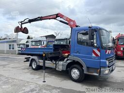MERCEDES-BENZ Atego 1018K/ller-Kipper+Kran+Greifer/TÜV/