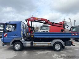 MERCEDES-BENZ Atego 1018K/ller-Kipper+Kran+Greifer/TÜV/