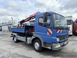 MERCEDES-BENZ Atego 1018K/ller-Kipper+Kran+Greifer/TÜV/