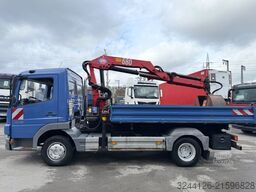 MERCEDES-BENZ Atego 1018K/ller-Kipper+Kran+Greifer/TÜV/