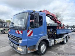 MERCEDES-BENZ Atego 1018K/ller-Kipper+Kran+Greifer/TÜV/