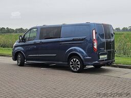 FORD TRANSIT CUSTOM 2.0 L2 SPORT Dubbele Cabine Airc...