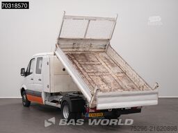 Mercedes Sprinter 513 CDI Dubbel Cabine Kipper met Kist ...