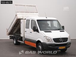 Mercedes Sprinter 513 CDI Dubbel Cabine Kipper met Kist ...