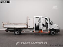 Mercedes Sprinter 513 CDI Dubbel Cabine Kipper met Kist ...