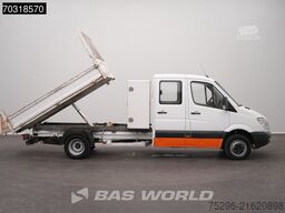Mercedes Sprinter 513 CDI Dubbel Cabine Kipper met Kist ...