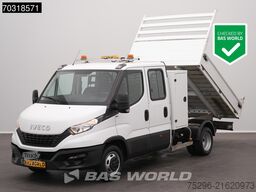 Iveco Daily 35C14 Open Laadbak Dubbel Cabine 3,5t Tre...