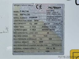 Palfinger P200 TXE | NISSAN NT400 | 20 METER | ISOLATED |...