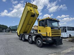 SCANIA 124 C 420 RIBALTABILE POSTERIORE 8X4
