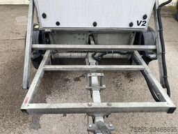 Trebbiner 1 Achs LED Vorwarntafel verzinkt