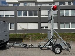 Trebbiner 1 Achs LED Vorwarntafel verzinkt