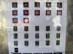 Trebbiner 1 Achs LED Vorwarntafel verzinkt