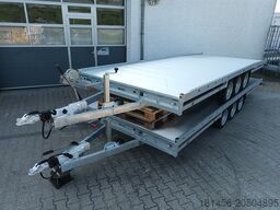 HULCO Carax Tridem 3500kg 540 Aluboden geneigt
