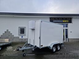 WM Meyer Kühlanhänger direkt verfügbare AZKF C 2735/155 230 Volt Kühlaggregat mobiles Kühlhaus
