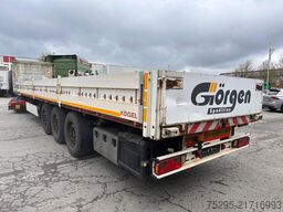 Kögel SN24  3 Achs Baustoff Bordwände LiFT SAF Achsen