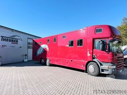 SCANIA P320 EHC Aufbau 6-7 Pferde Wohnung