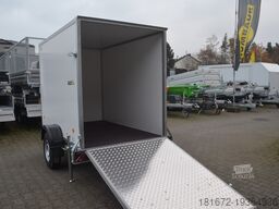 Agados 1500 Kg Kofferanhänger Rampe