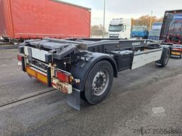 SCHMITZ CARGOBULL 18 to 2-Achs ACF 18 Abroll- Schlittenanhänger