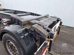 SCHMITZ CARGOBULL 18 to 2-Achs ACF 18 Abroll- Schlittenanhänger