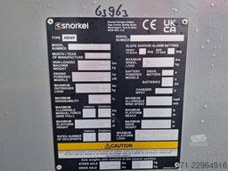 Snorkel 460SJ Valid Inspection, CE, Diesel, 4x4 Drive, 16m
