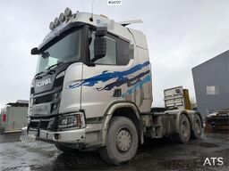 Scania R650 XT 6x4 Tractor unit – Hydraulics for tipping