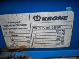 KRONE SD27-PLATEAU-39000 KG MTM